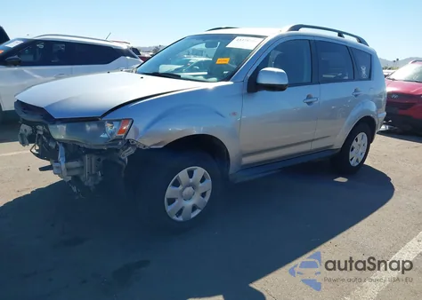 2011 Mitsubishi Outlander Es from USA, damaged, VIN JA4AS2AW7BU018286